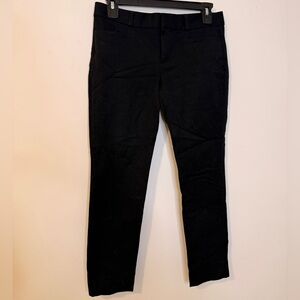 Banana Republic Black Sloan Trouser, Petite 2P